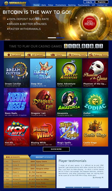 Winaday casino de download